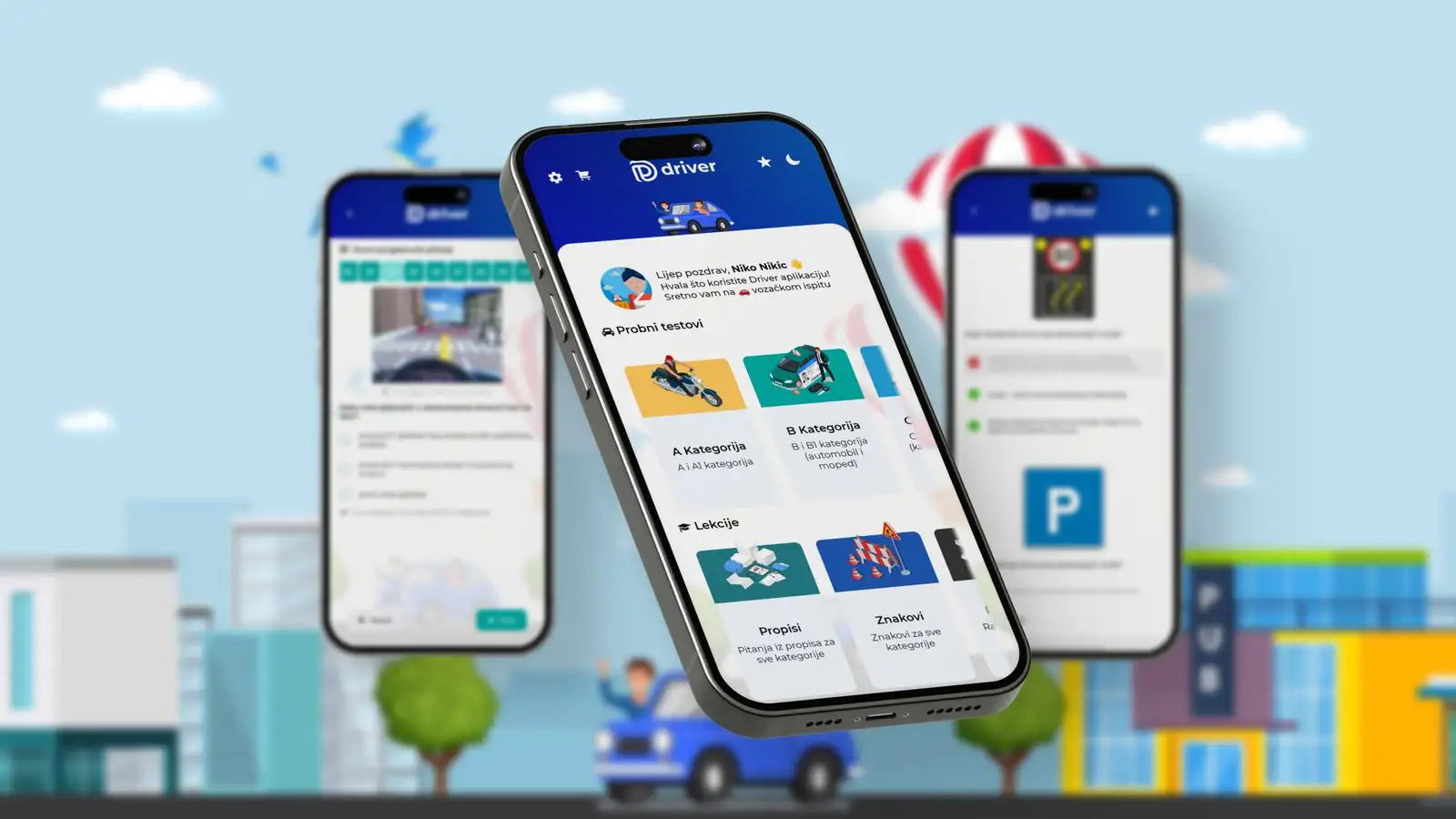 Driver Tests — Journey to Bosnia’s #1 Education App